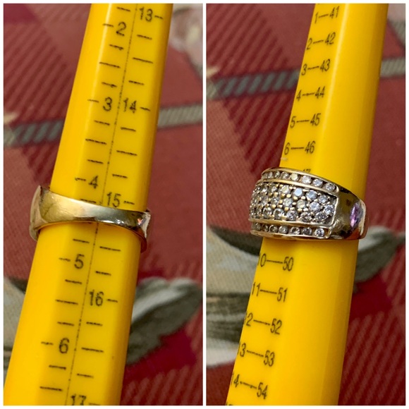 👑✅PRICE FIRM✅ Genuine 14k Gold Natural Diamond Ring - Picture 4 of 10